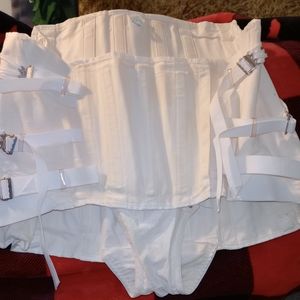 1940s camp corset, shapewear, vintage